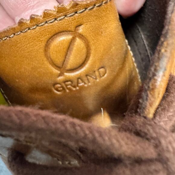 Cole Haan Oxford Zerogrand Wingtip Brown Leather Mens 10.5 M Lightweight Lace Up main image 11